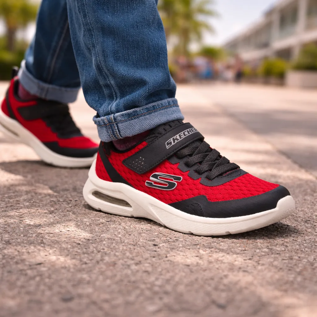 Skechers Torvix Red Black